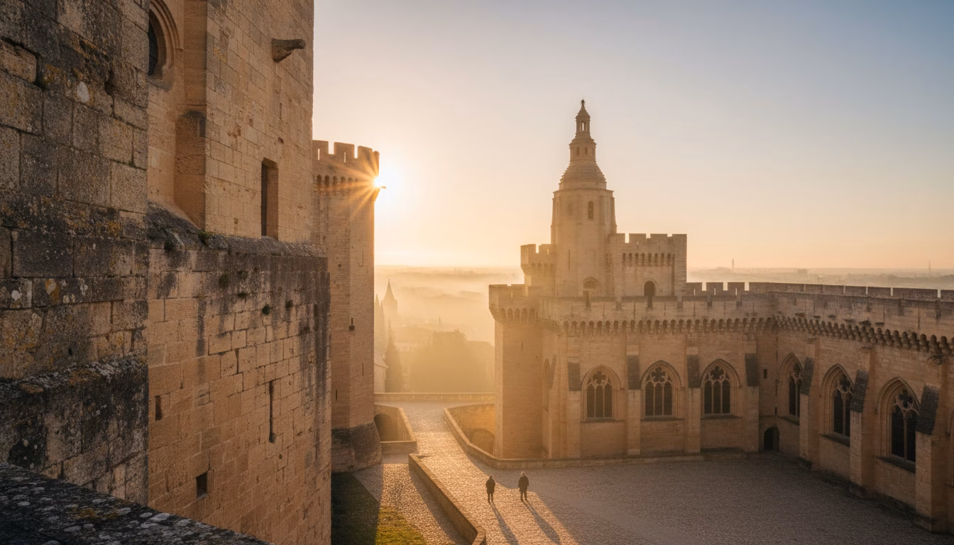 visite avignon palais des papes